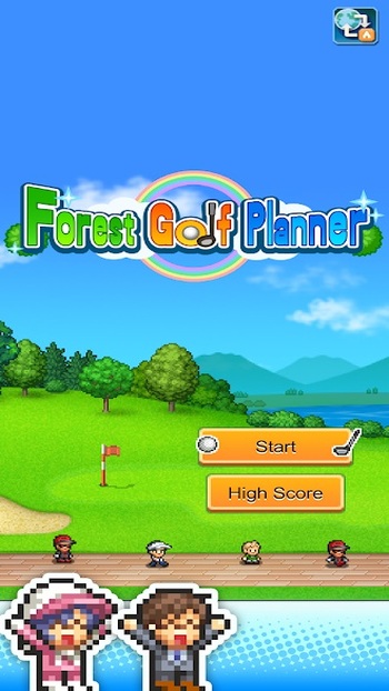 Forest Golf Planner Mod apk تحميل